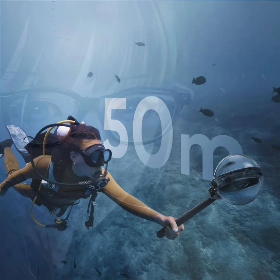 Insta360 Underwater filming